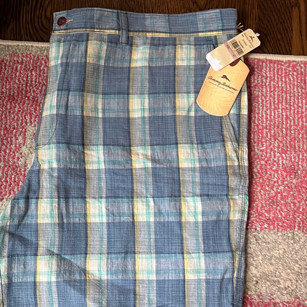 Tommy Bahama men’s Big and Tall plaid shorts
